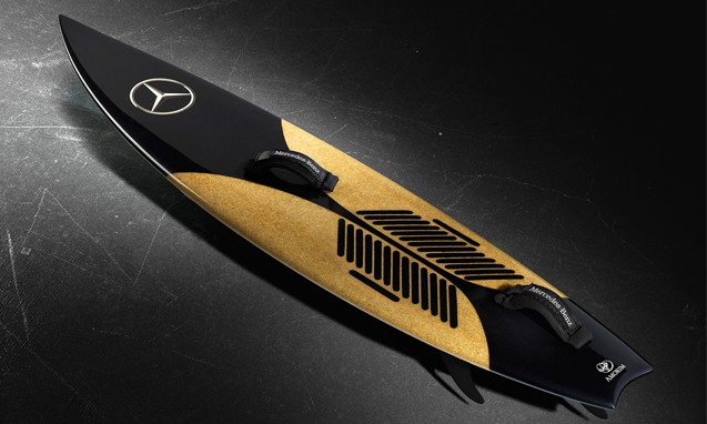 Mercedes-Benz 玩跨界，联合 Garrett McNamara 推出系列冲浪板